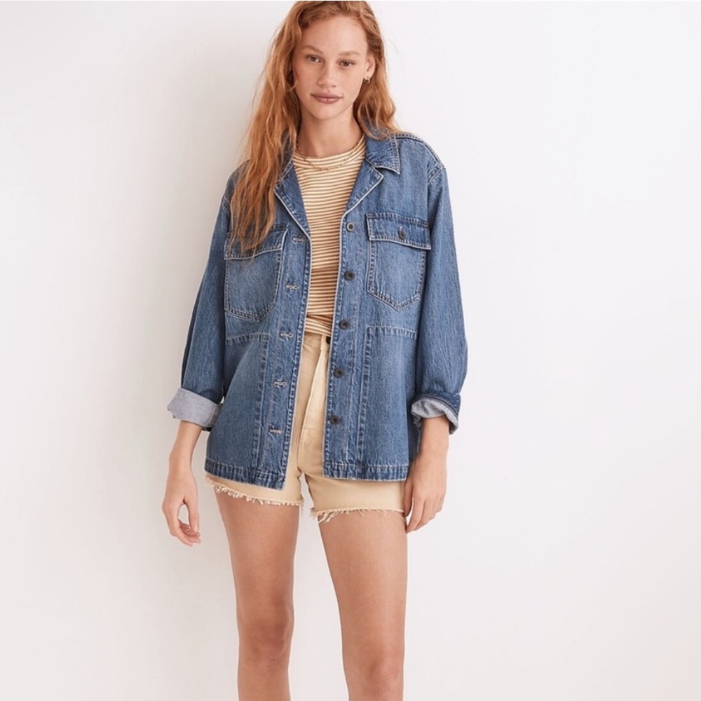Madewell Denim Drakefield Shirt-Jacket